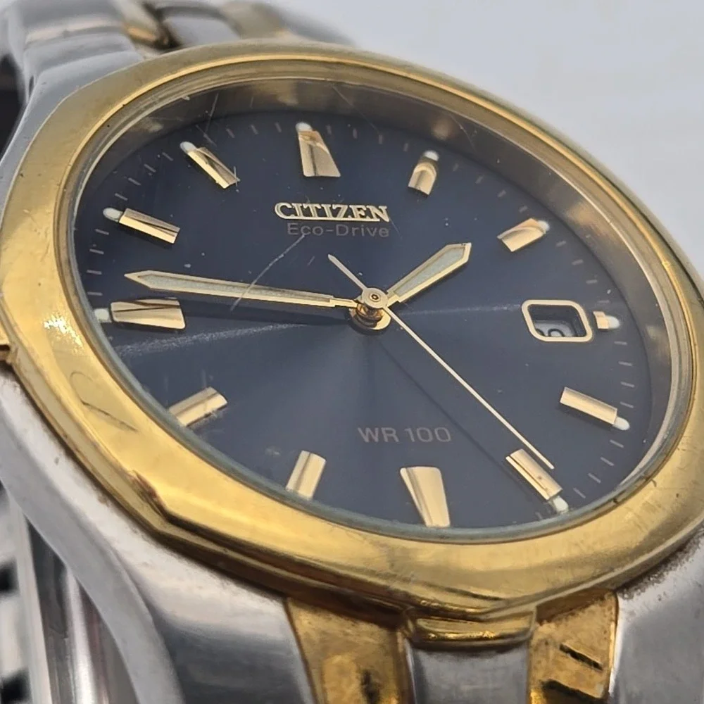Citizen Eco-Drive Men's‎ Watch two tone stainless steel Gold & Silver BM0194-53L